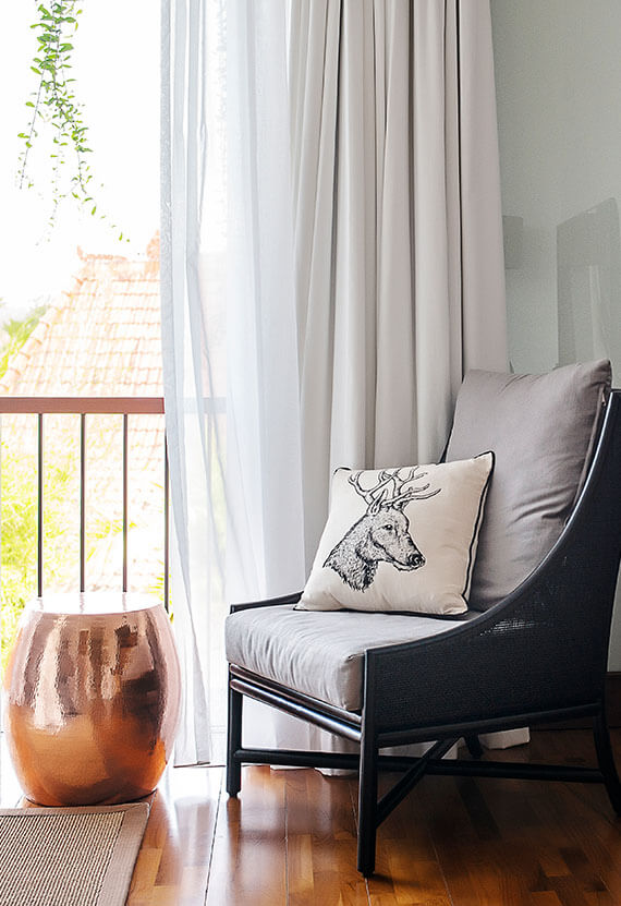 Villa Indrani - Upstair bedroom view